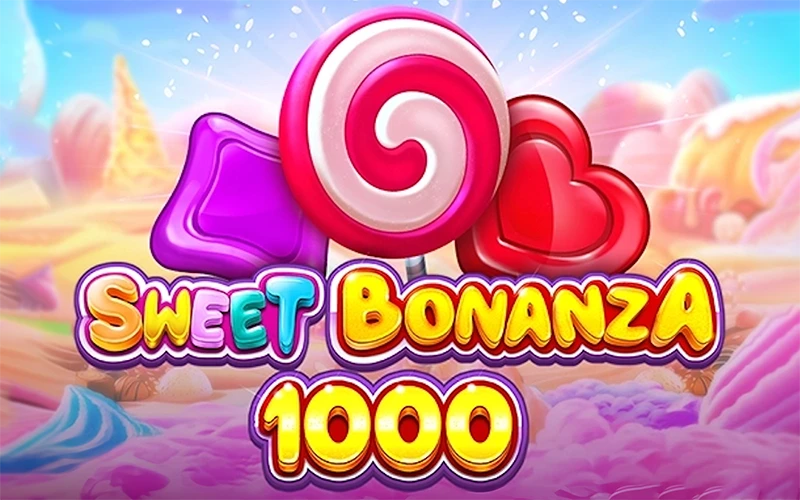 Hanki voittoyhdistelmiä Sweet Bonanza 1000 -pelissä LocoWinissä.