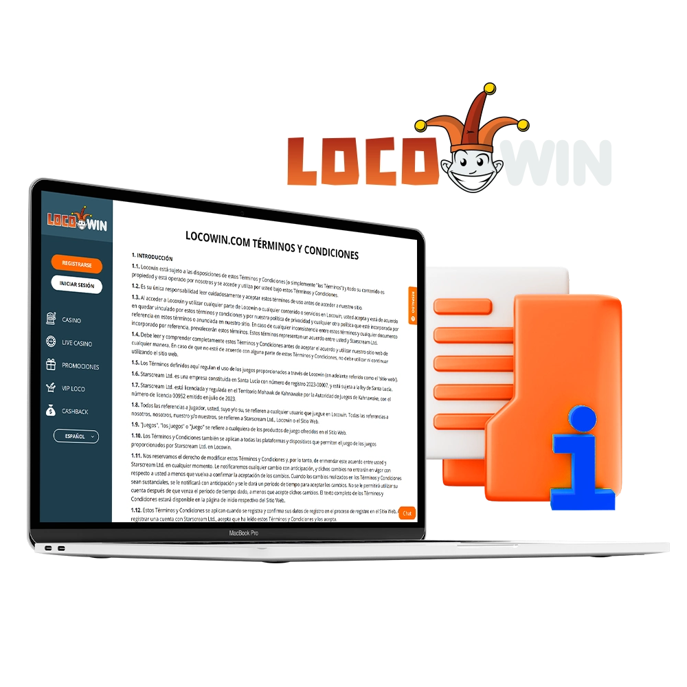 Tutustu kaikkiin LocoWinin ehtoihin ja sääntöihin varmistaaksesi turvallisen pelaamisen ja asiaankuuluvien lakien noudattamisen.