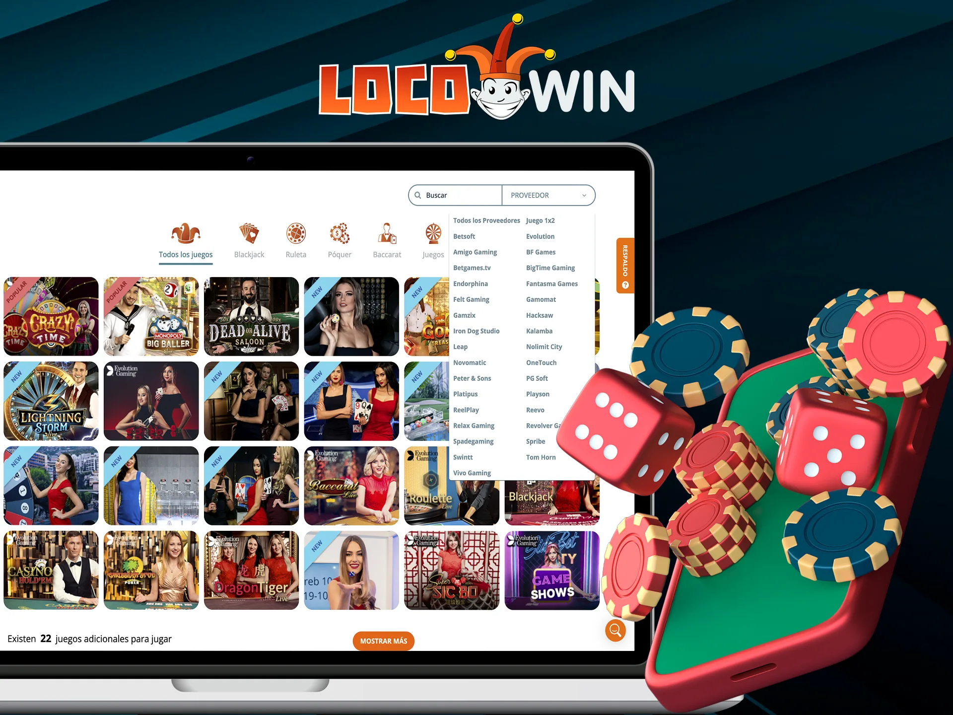 Tutustu LocoWinin pelien huutajiin.