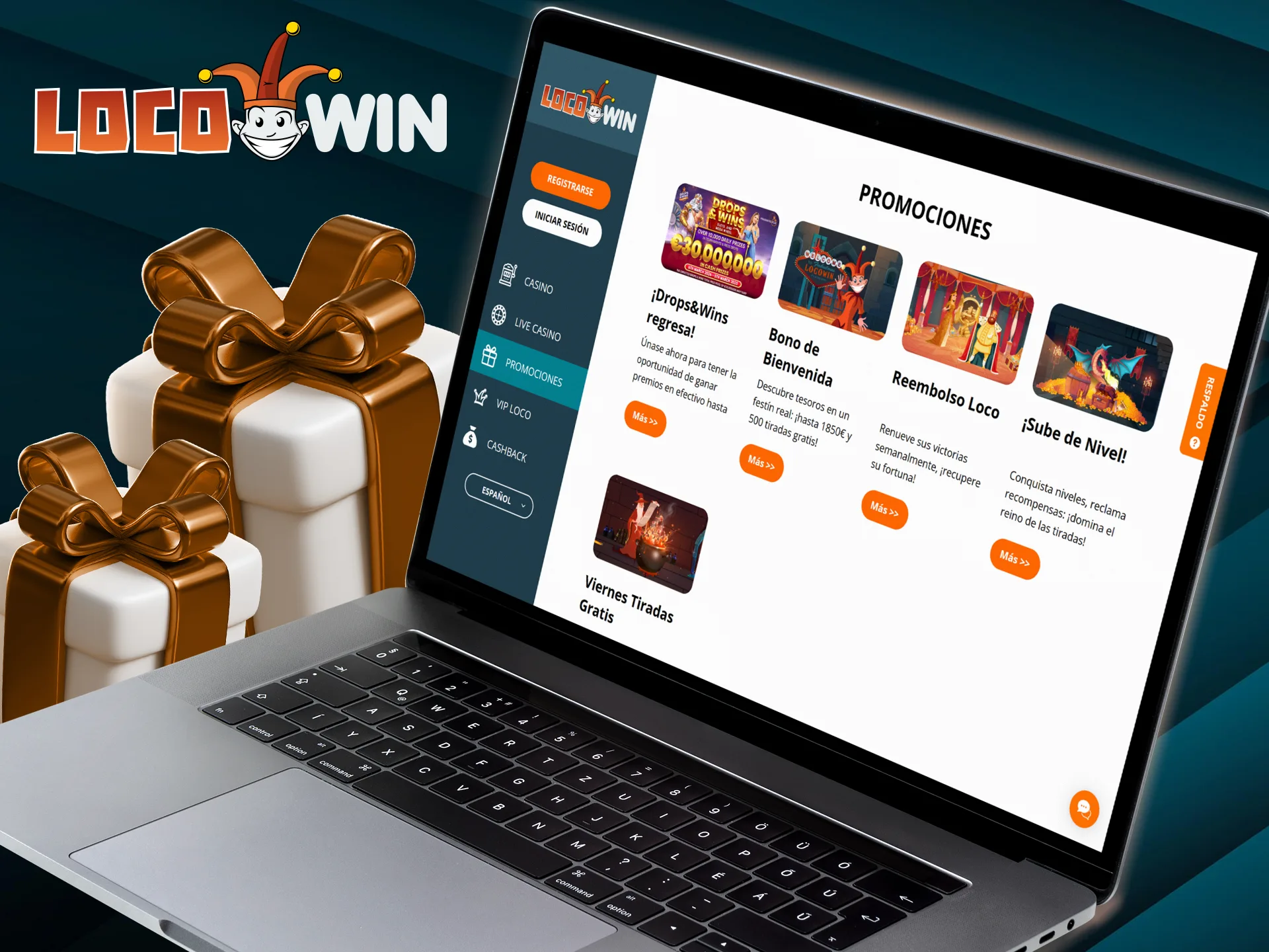 Locowin tarjoaa sinulle monia bonuksia.