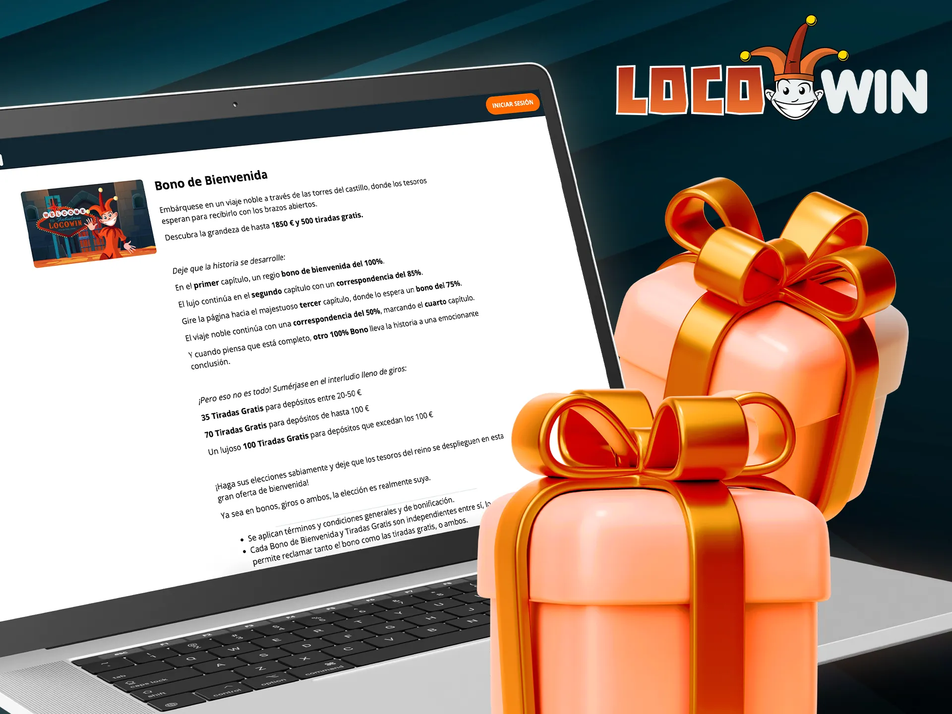 Hanki Locowinin tervetuliaisbonus ja aloita pelaaminen.