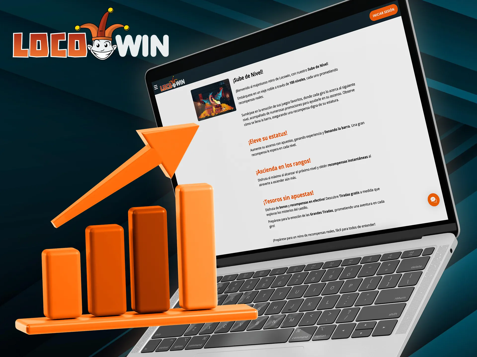 Nouse tasoilla ja ansaitse enemmän Locowinissa.