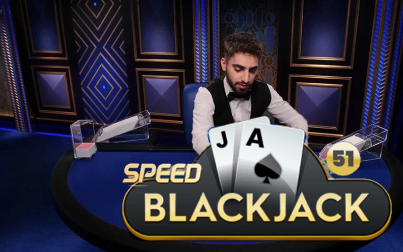 Pidä hauskaa pelaamalla Speed Blackjack 51 -peliä Locowinilla.