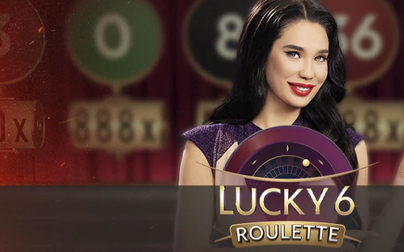 Koe live-kasinon tunnelma Locowinin Lucky 6 Roulette -pelissä.