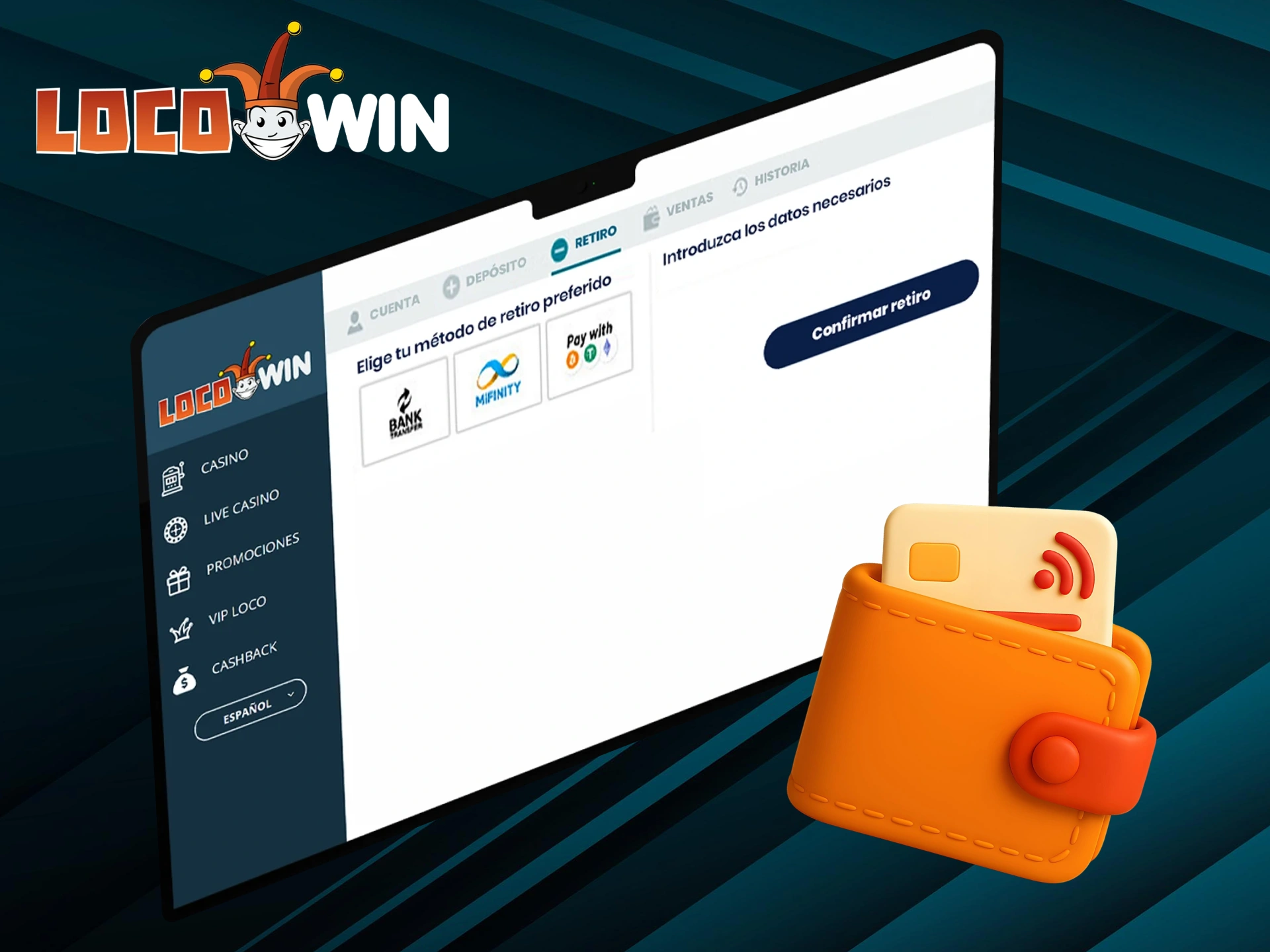 Nosta palautusrahasi ilman vaatimuksia Locowinilla.